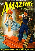 Amazing Stories cover image for October 1950