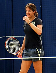 Amélie Mauresmo.