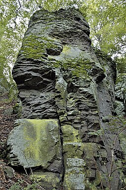 Andesite pillar in Slovakia Andesite pillar.jpg
