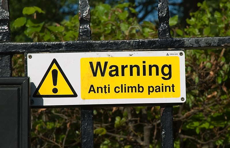 File:Anti climb paint sign.jpg