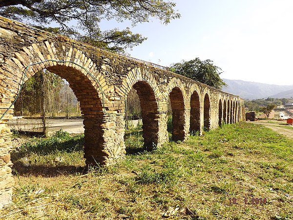 Old Aqueduct of the Hacienda Tiquire Flores, 17th Century, El Consejo, Aragua State