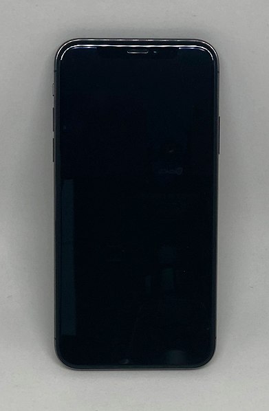 File:Apple iPhone X - front (8121).jpg