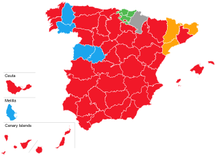 Results breakdown of the April 2019 Spanish general election (Congress)