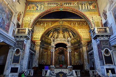 Apse - Santa Prassede - Rome, Italy - DSC05788