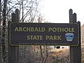 Archbald Pothole State Park Sign.jpg