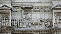 Detaliu al Arcului de Triumf al Castelului Nuovo (Maschio Angioino) construit de Alfonso Magnaniul