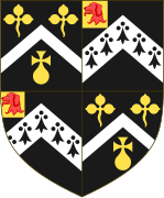 Arms of Charles Shaw-Lefevre, 1st Viscount Eversley.svg