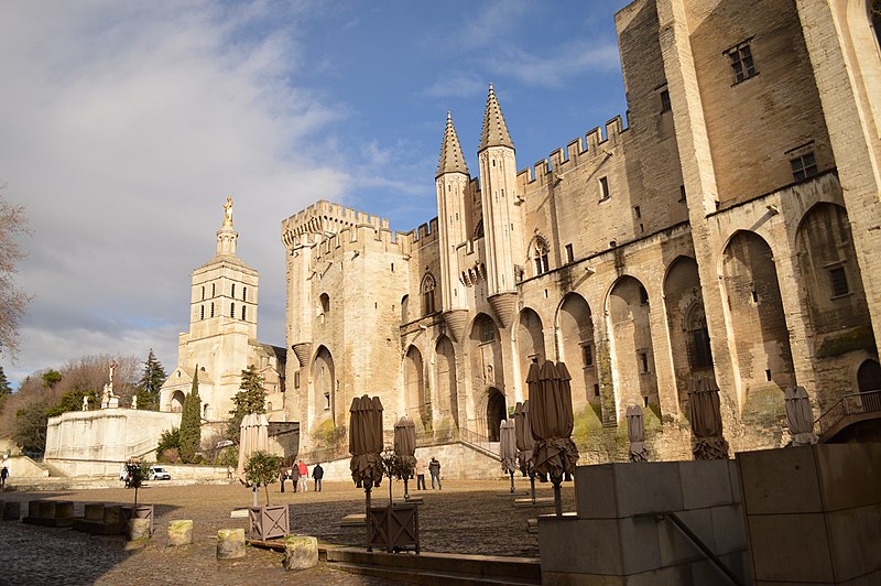 File:Avignon France Castle Architecture Historical.jpg