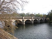 Canal du Midi kruist de Orb bij Béziers