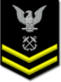 美國海軍中士臂章(服役滿12年)