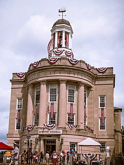 Bath City Hall, Maine, USA 4th of July Photo.jpg