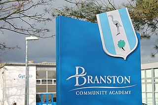 <span class="mw-page-title-main">Branston Community Academy</span> Academy in Branston, Lincolnshire, England