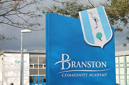 How to get to Branston Community Academy with public transport- About the place