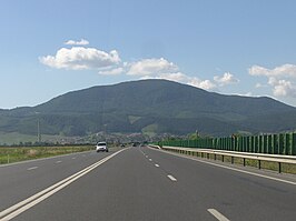 De E68 in Roemenië