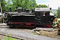 Dampflokomotive G 5/5 99 193 der Deutschen Bundesbahn (DB), von der Bahnstrecke Nagold–Altensteig, 2014 in Chamby-Musée (Chaulin)