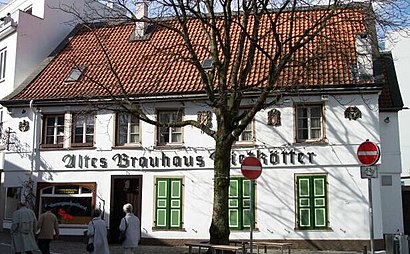 So kommt man zu Altes Brauhaus Rietkötter mit den Öffentlichen - Mehr zum Ort Hier