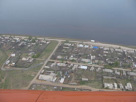 Boguchany settlement from a helicopter.jpg