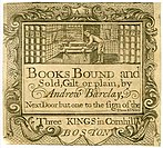 Andrew Barclay, bookbinding trade label