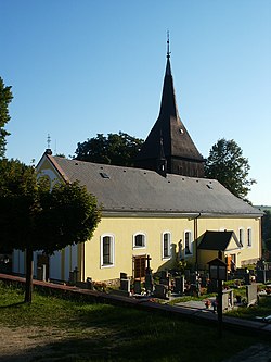 Farní kostel sv. Markéty Antiochijské v Borové.