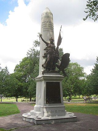<i>Boston Massacre Monument</i> Sculpture in Boston, Massachusetts, U.S.