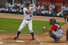 Boesch playing for West Michigan in 2007