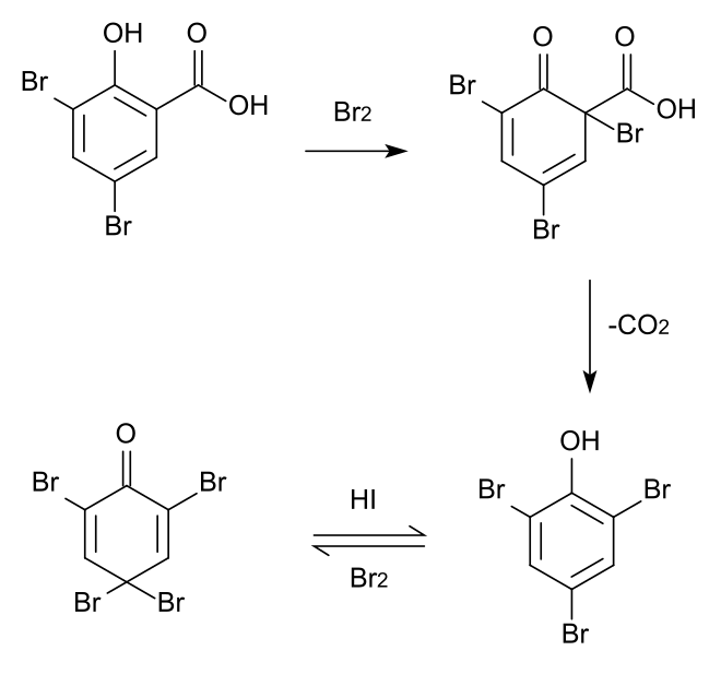 2 4 6 Трибромфенол. 2,4,6-Трибромфенола. Бромирование трибромфенола. 2,4,6-Tribromophenol.