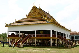 Buddhist temple in the village of Stung Trung, Cambodia.JPEG