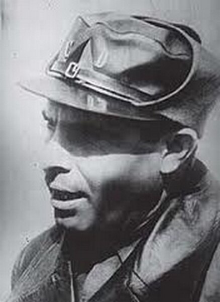 Buenaventura Durruti during the Spanish Civil War.