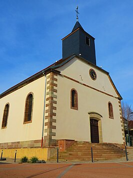 Kerk van Saint-Gallus / St.Gallen in Buhl-Lorraine / Bühl in Lothringen