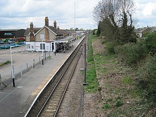 Burnham-on-Crouch railway station Railway station in Essex, England