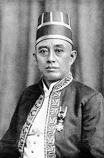 Achmad Djajadiningrat regent of Serang and Batavia