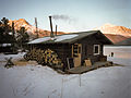 CO patrol cabin at Rose Lake, Yukon (13672837105).jpg