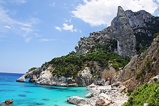 Cala Goloritzé Beach in Italy