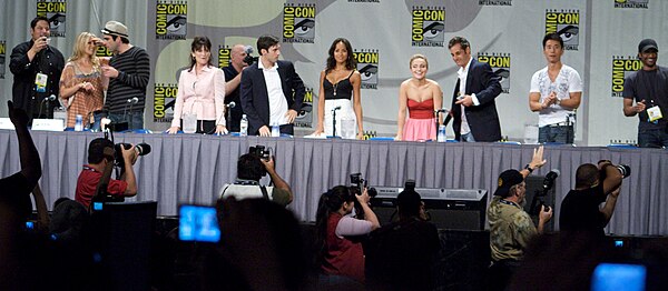 Cast of Heroes at San Diego Comic-Con 2008
