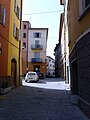 Centro storico di Castelnovo ne' Monti, Emilia-Romagna, Italia