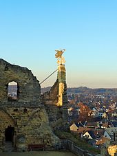 Ruine Valkenburg oberhalb der Altstadt