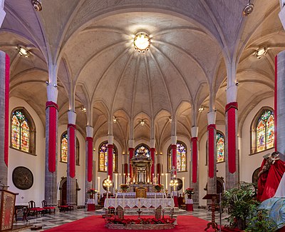 High altar of the Cathedral of San Cristóbal de La Laguna, Tenerife, Spain.