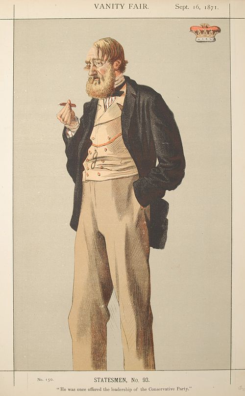 Caricature by Coïdé published in Vanity Fair in 1871.