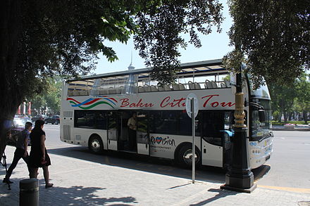 Baku City Tour bus