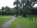 Clapham Common by pavement with memorial 2005.jpg