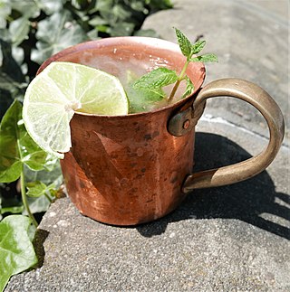 <span class="mw-page-title-main">Moscow mule</span> Cocktail