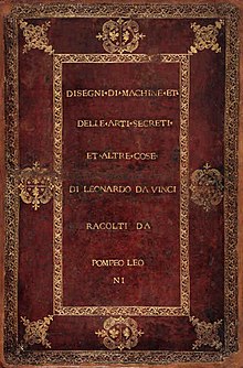 Reliure du Codex Atlanticus