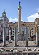 Colonne Trajane à Rome.