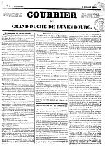 Thumbnail for Courrier du Grand-Duché de Luxembourg