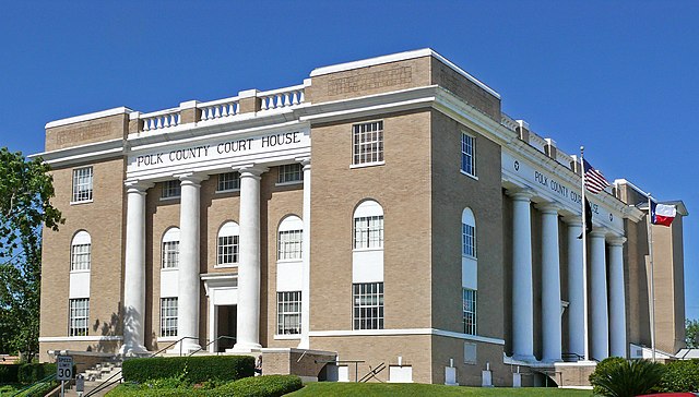 Courthouse Polk County Texas – In Livingston