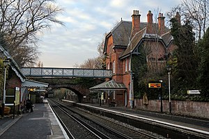 Cressington tren istasyonu, Liverpool (coğrafya 3787260) .jpg