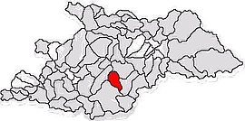 Umístění v okrese Maramureș