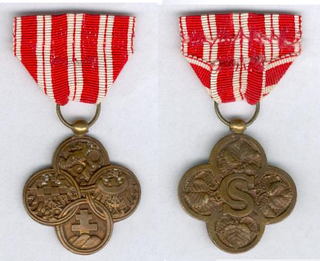 <span class="mw-page-title-main">Czechoslovak War Cross 1918</span> Award