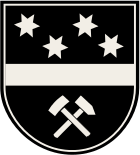 Das Wappen von Hückelhoven