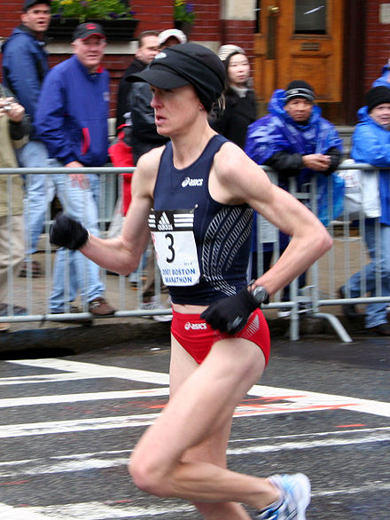 Deena Kastor (Drossin) has won the long race on seven occasions.